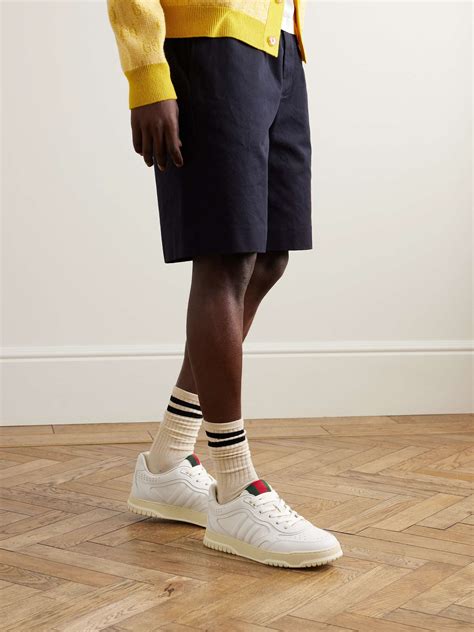 mr porter gucci trainers|Gucci re web sneakers.